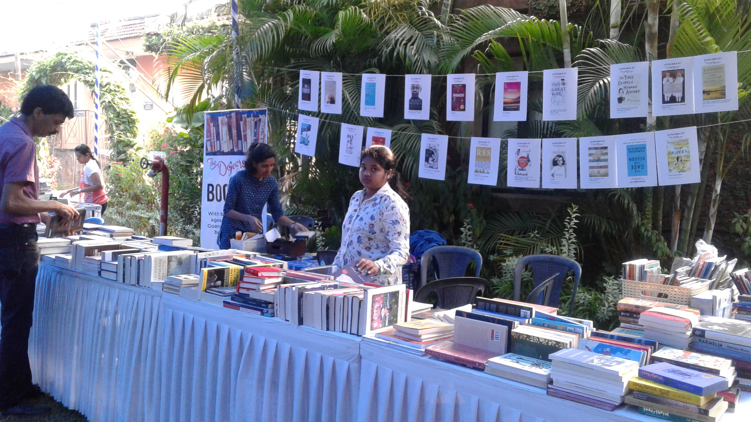 Authors' books on sale